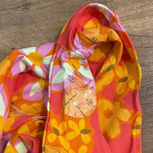 NWT Stone Fox Swim Riva One Piece Swimsuit - Lei Lei Print Size XS - Picture 7 of 7